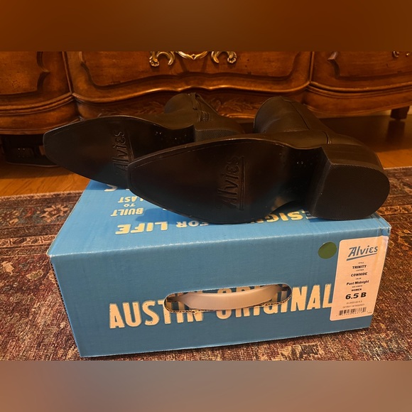 Alvies Women Boot size 6.5 black brand new - Picture 4 of 7